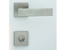 Kování rozetové BASIC-S WC 55 x 55 mm nerez IN (doprodej)